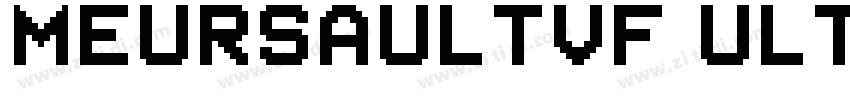 MeursaultVF UltraCon字体转换